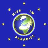 Hier im Paradies-Logo